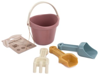 zandspeelset baby - oudroze