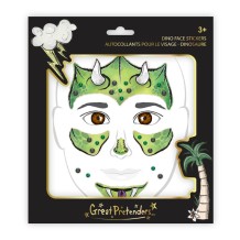 dinosaur face stickers | Kinderfeestwinkel | Speelgoedwinkel | Feestwinkel | Kinderwinkel | Amsterdam