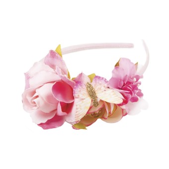 fairy flowers headband