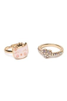 boutique kitty love ring set (2 pcs) | Kinderfeestwinkel | Speelgoedwinkel | Feestwinkel | Kinderwinkel |