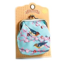 djeco lovely purse tas - vogels