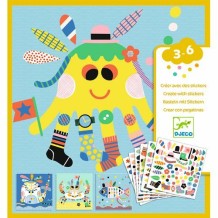 djeco stickers - zeedieren | Kinderfeestwinkel | Speelgoedwinkel | Feestwinkel | Kinderwinkel | Amsterdam