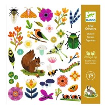 djeco papieren stickers - tuinen | Kinderfeestwinkel | Speelgoedwinkel | Feestwinkel | Kinderwinkel | Amsterdam