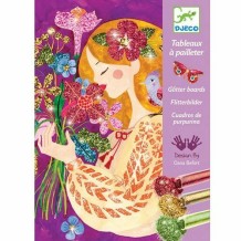 djeco glitterschilderijen - bloemengeur