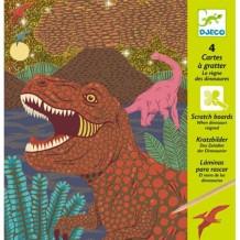djeco kraskaarten - dino's | Kinderfeestwinkel | Speelgoedwinkel | Feestwinkel | Kinderwinkel | Amsterdam