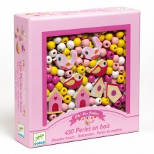 djeco houten kralen - vogels | Kinderfeestwinkel | Speelgoedwinkel | Feestwinkel | Kinderwinkel | Amsterdam