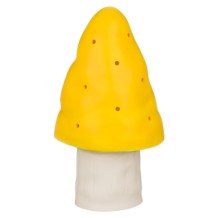 lamp puntpaddestoel - geel