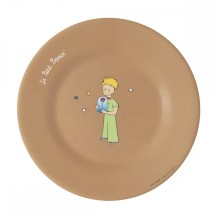 le petit prince bordje, plat (20 cm) - bruin