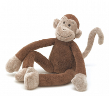 jellycat knuffel slackajack monkey