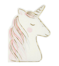 meri meri magical unicorn napkins
