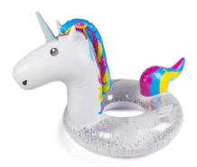 giant magical unicorn pool float