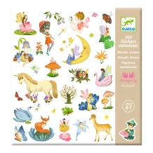 djeco metallic stickers - fantasie | Kinderfeestwinkel | Speelgoedwinkel | Feestwinkel | Kinderwinkel | Amsterdam