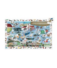 djeco puzzel observatie - luchtvaart (200 st) | Kinderfeestwinkel | Speelgoedwinkel | Feestwinkel | Kinderwinkel | Amsterdam