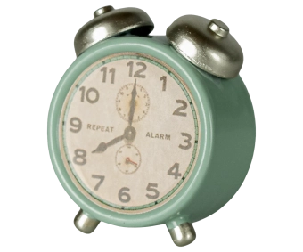 maileg alarm clock, mouse - mint | Kinderfeestwinkel | Speelgoedwinkel | Feestwinkel | Kinderwinkel | Amsterdam