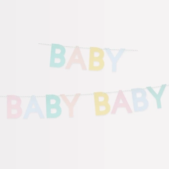 meri meri scallop edge baby garland | Kinderfeestwinkel | Speelgoedwinkel | Feestwinkel | Kinderwinkel | Amsterdam