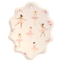 meri meri ballerina plates