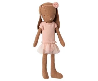 maileg bunny size 1, chocolate brown - ballet | Kinderfeestwinkel | Speelgoedwinkel | Feestwinkel | Kinderwinkel | Amsterdam