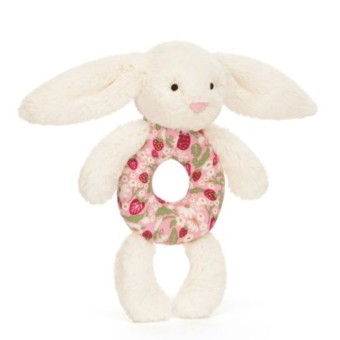 jellycat rammelaar blossom cream bunny berry | Kinderfeestwinkel | Speelgoedwinkel | Feestwinkel | Kinderwinkel | Amsterdam