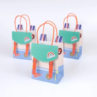 meri meri camping adventure backpack party bags | Kinderfeestwinkel | Speelgoedwinkel | Feestwinkel | Kinderwinkel | Amsterda