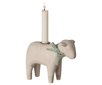 maileg candle holder, lamb - mint | Kinderfeestwinkel | Speelgoedwinkel | Feestwinkel | Kinderwinkel | Amsterdam
