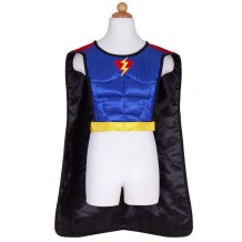 reversible superhero tunic/cape/mask (4-7 jr) | Kinderfeestwinkel | Speelgoedwinkel | Feestwinkel | Kinderwinkel | Amsterdam