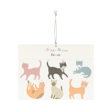 meri meri cat temporary tattoos