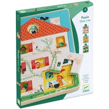 djeco 3 lagen puzzel - chez leo l | Kinderfeestwinkel | Speelgoedwinkel | Feestwinkel | Kinderwinkel | Amsterdam