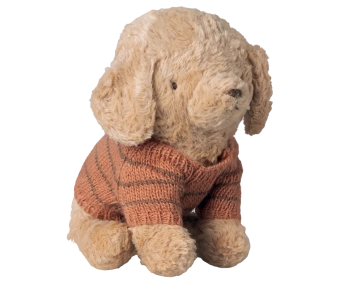 maileg puppy supply, small, knitted sweater - coral | Kinderfeestwinkel | Speelgoedwinkel | Feestwinkel | Kinderwinkel | Amst
