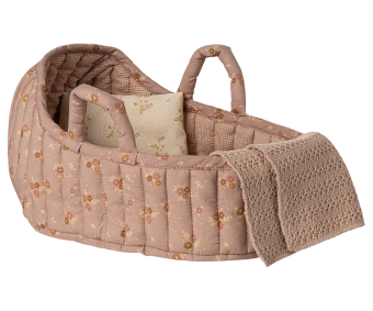 maileg carry cot, large - rose | Kinderfeestwinkel | Speelgoedwinkel | Feestwinkel | Kinderwinkel | Amsterdam