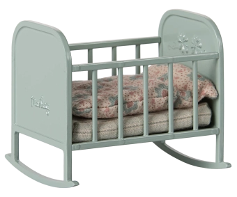 maileg cradle, my - blue mint | Kinderfeestwinkel | Speelgoedwinkel | Feestwinkel | Kinderwinkel | Amsterdam