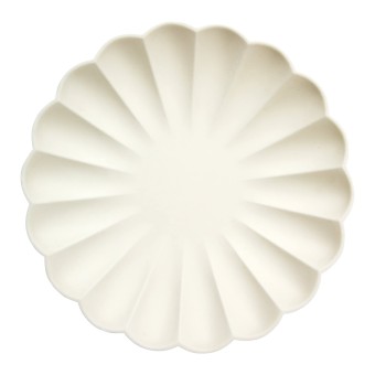 meri meri compostable plates, small - cream | Kinderfeestwinkel | Speelgoedwinkel | Feestwinkel | Kinderwinkel | Amsterdam
