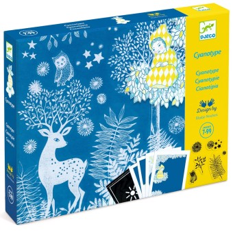 djeco knutselset blauwdruk - bij het maanlicht | Kinderfeestwinkel | Speelgoedwinkel | Feestwinkel | Kinderwinkel | Amsterdam