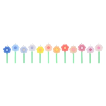 meri meri rainbow daisy candles | Kinderfeestwinkel | Speelgoedwinkel | Feestwinkel | Kinderwinkel | Amsterdam