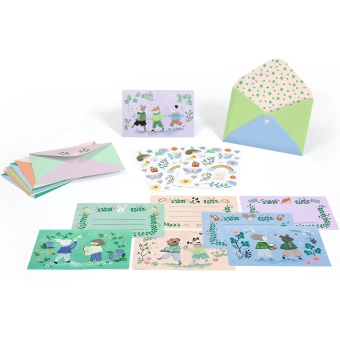 djeco uitnodigingen - fanfare van dieren | Kinderfeestwinkel | Speelgoedwinkel | Feestwinkel | Kinderwinkel | Amsterdam