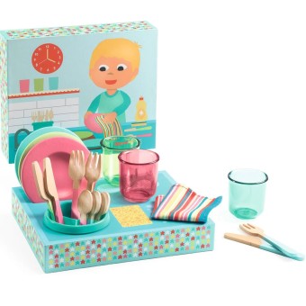 djeco dishware kit  | Kinderfeestwinkel | Speelgoedwinkel | Feestwinkel | Kinderwinkel | Amsterdam