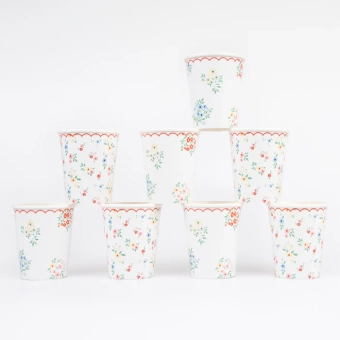 meri meri ditsy posy scalloped cups | Kinderfeestwinkel | Speelgoedwinkel | Feestwinkel | Kinderwinkel | Amsterdam