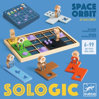 djeco puzzelspel sologic - space orbit | Kinderfeestwinkel | Speelgoedwinkel | Feestwinkel | Kinderwinkel | Amsterdam