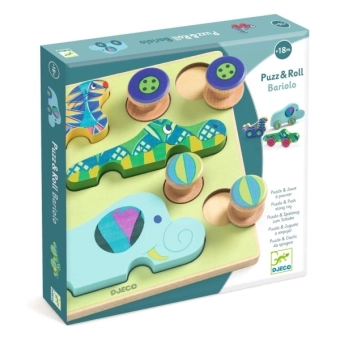 djeco relief puzzle - puzz & roll bariolo | Kinderfeestwinkel | Speelgoedwinkel | Feestwinkel | Kinderwinkel | Amsterdam