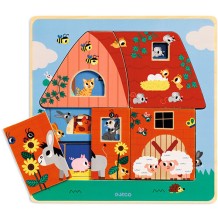 djeco puzzel - chez moo