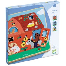 djeco puzzel - chez moo | Kinderfeestwinkel | Speelgoedwinkel | Feestwinkel | Kinderwinkel | Amsterdam