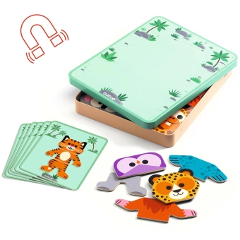 Djeco magneetset - inzebox mix n match | Kinderfeestwinkel | Speelgoedwinkel | Feestwinkel | Kinderwinkel | Amsterdam