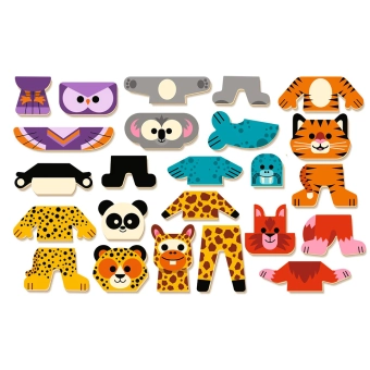 Djeco magneetset - inzebox mix n match | Kinderfeestwinkel | Speelgoedwinkel | Feestwinkel | Kinderwinkel | Amsterdam