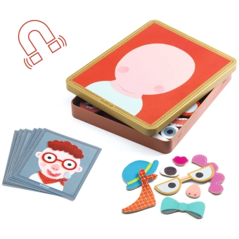 djeco magneetset - inzebox portraits | Kinderfeestwinkel | Speelgoedwinkel | Feestwinkel | Kinderwinkel | Amsterdam