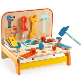 djeco kinderwerkbank hout l | Kinderfeestwinkel | Speelgoedwinkel | Feestwinkel | Kinderwinkel | Amsterdam