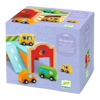 Djeco mini garage hout | Kinderfeestwinkel | Speelgoedwinkel | Feestwinkel | Kinderwinkel | Amsterdam