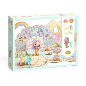 djeco tinyly - puzzl'up lily & polo, 24 pcs & 9 pcs | Kinderfeestwinkel | Speelgoedwinkel | Feestwinkel | Kinderwinkel | Amst
