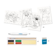 djeco magisch aquarel - elegante bosbeesten (8-14 jr)