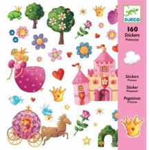 djeco stickers - prinsessen | Kinderfeestwinkel | Speelgoedwinkel | Feestwinkel | Kinderwinkel | Amsterdam