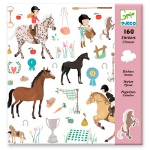 djeco stickers - paarden | Kinderfeestwinkel | Speelgoedwinkel | Feestwinkel | Kinderwinkel | Amsterdam