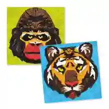 djeco mozaiek - kahn, wilde dieren | Kinderfeestwinkel | Speelgoedwinkel | Feestwinkel | Kinderwinkel | Amsterdam